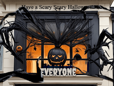 Halloween GIF, halloween-34 @ Editable GIFs,Scary branches storefront