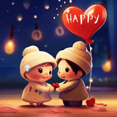 Happy Anniversary GIF, happy-anniversary-10 @ Editable GIFs,A Cute Anniversary Couple