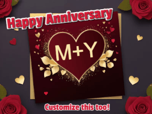 Customize Anniversary GIFs