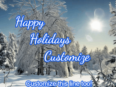 Happy Holidays GIF, happy-holidays-7 @ Editable GIFs,Winter Holiday Forest