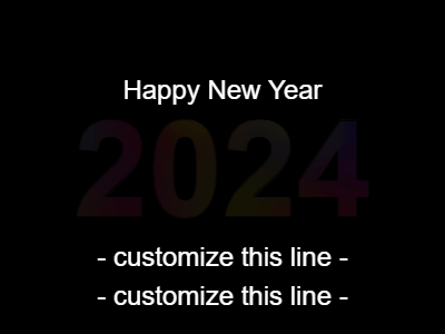 Happy New Year GIF, happy-new-year-13 @ Editable GIFs, New Year 2023 with Personalized message