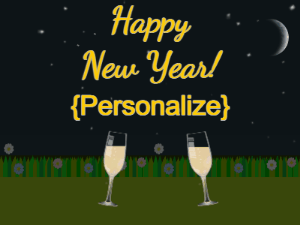 Happy New Year GIFs 2023 that can be customized