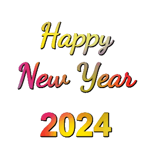 New Year's Eve 2022, happy-new-year-2 @ Editable GIFs, Happy New Year Rainbow Letters GIF