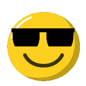 sunglasses emoji gif