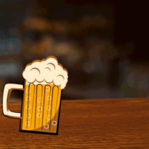 Thank You GIF, thank-you-2 @ Editable GIFs, Let's share a Thank You Beer!