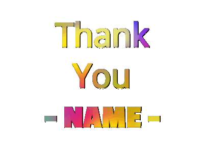 Thank You GIF, thank-you-42 @ Editable GIFs,Thank You Star Fireworks