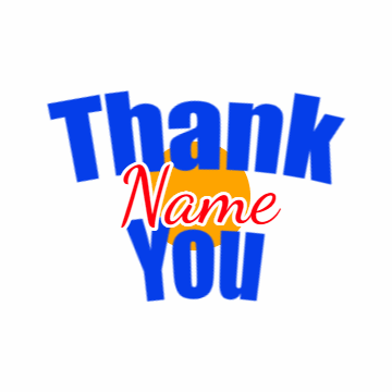 Thank You GIF, thank-you-98 @ Editable GIFs,Thank You with Name 98