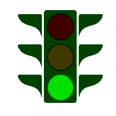 GIF: Random Traffic Lights