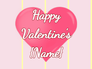 Valentines GIFs to customize