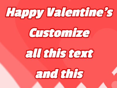 Valentines GIF, valentines-26 @ Editable GIFs, Hearts hearts hearts