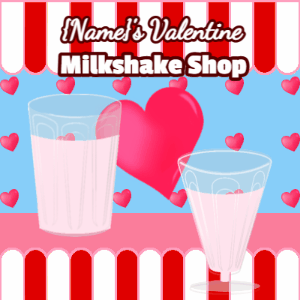 GIF: Valentine's Milkshake